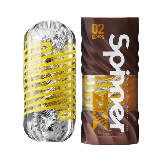 Мастурбатор Tenga Spinner DX 02 Bumps - Tenga - в Серпухове купить с доставкой