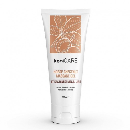 Расслабляющий массажный гель Konicare Horse Chestnut Massage Gel - 200 мл. - KoniCARE - купить с доставкой в Серпухове