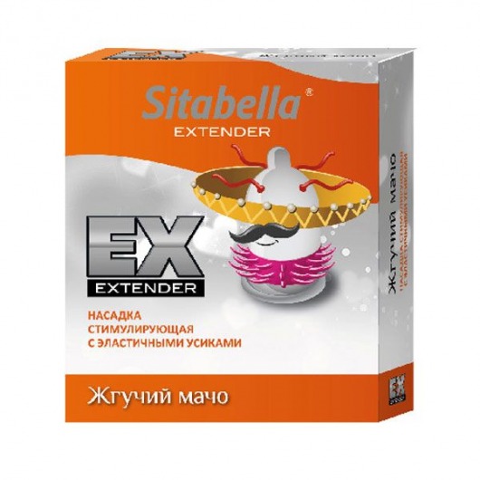 Стимулирующая насадка Sitabella Extender  Жгучий мачо - Sitabella - купить с доставкой в Серпухове