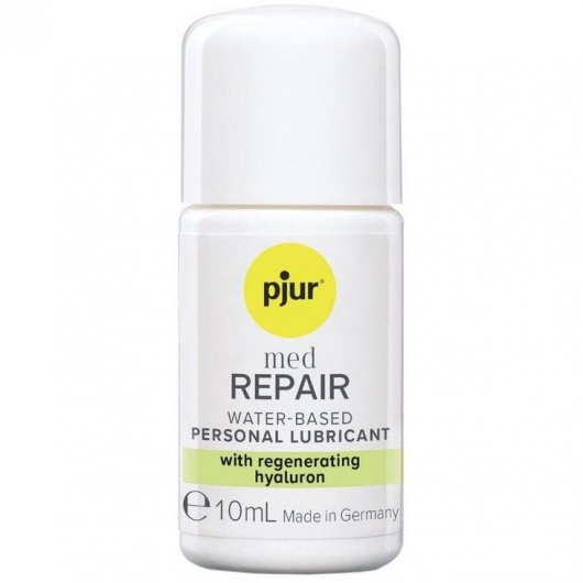 Смазка на водной основе pjur Med Repair с гиалуроном - 10 мл. - Pjur - купить с доставкой в Серпухове