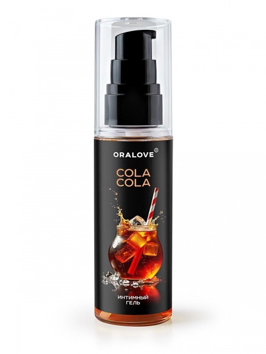 Съедобная смазка на водной основе с ароматом колы - 60 гр. - Биоритм - купить с доставкой в Серпухове