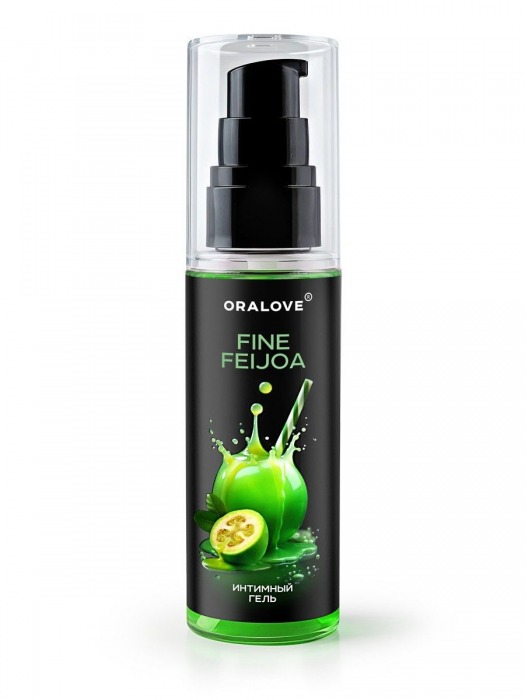 Съедобная смазка на водной основе с ароматом фейхоа - 60 гр. - Биоритм - купить с доставкой в Серпухове