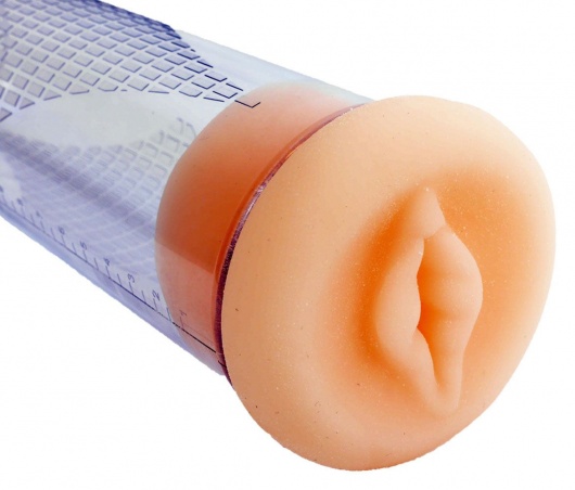 Телесный уплотнитель для вакуумной помпы в виде вагины - Boys of Toys - в Серпухове купить с доставкой