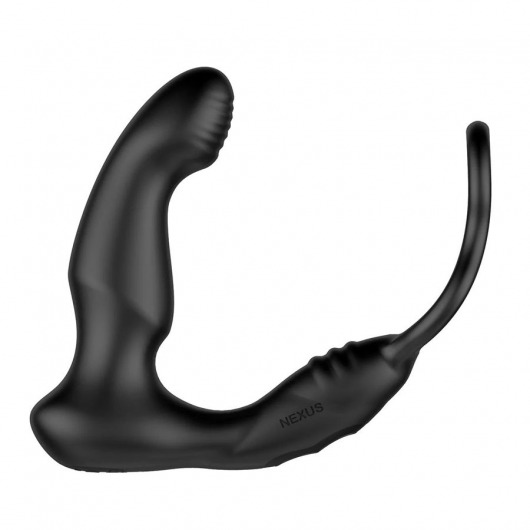 Черный двухмоторный массажер простаты Nexus Simul8 Wave Edition - Nexus Range - в Серпухове купить с доставкой
