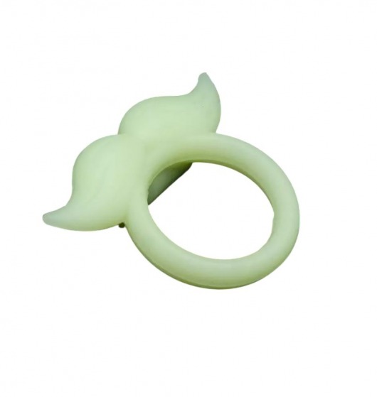 Люминесцентное эрекционное виброкольцо Hipster - Clara Morgane - в Серпухове купить с доставкой