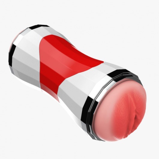 Двусторонний мастурбатор в колбе Power Grip Cup - вагина и ротик - Boys of Toys - в Серпухове купить с доставкой