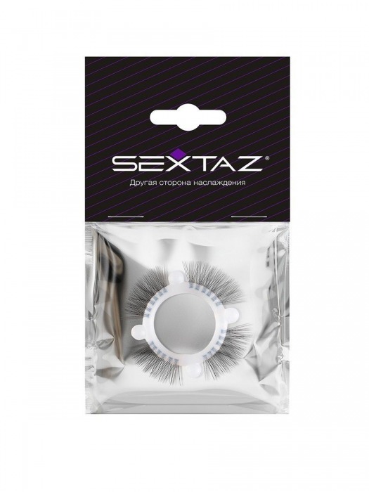 Эластичное кольцо с «ресничками» и 4 шариками - Sextaz - в Серпухове купить с доставкой