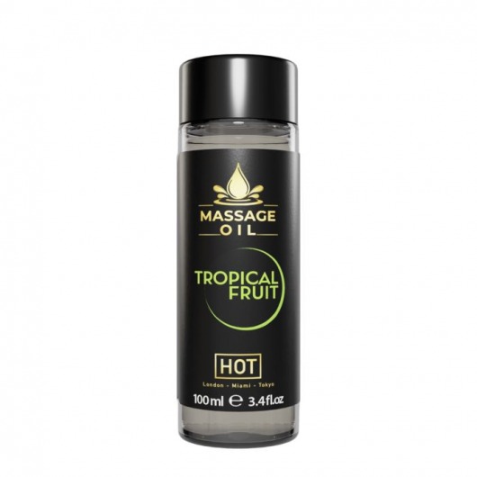 Массажное масло c ароматом тропических фруктов Massage Oil - 100 мл. - HOT - купить с доставкой в Серпухове