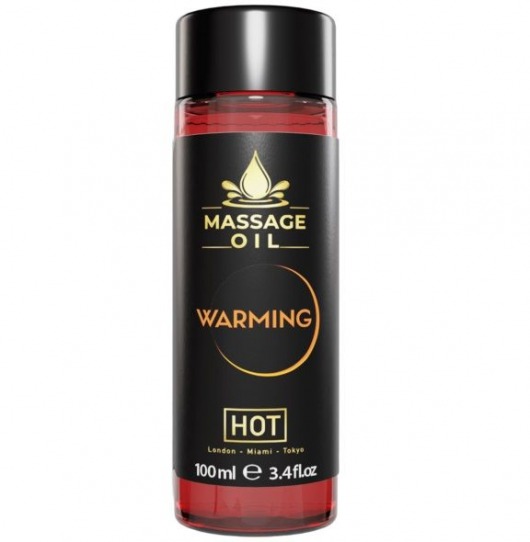 Массажное масло с согревающим эффектом Massage Oil Warming - 100 мл. - HOT - купить с доставкой в Серпухове