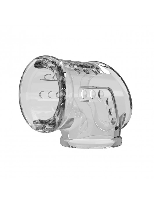 Прозрачная насадка на пенис и мошонку - Baile - в Серпухове купить с доставкой