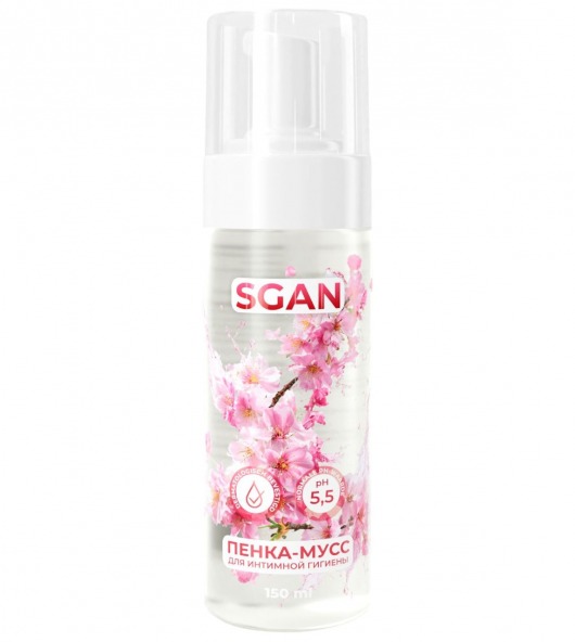 Пенка-мусс для интимной гигиены SGAN с пребиотиками - 150 мл. - SGAN - купить с доставкой в Серпухове
