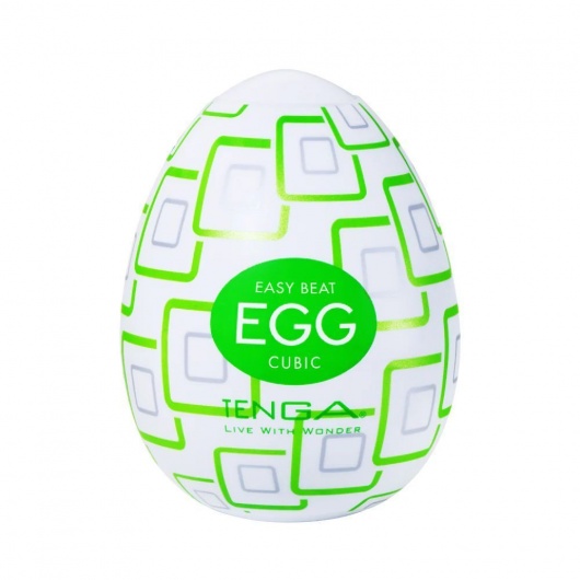 Мастурбатор-яйцо Tenga Egg Cubic - Tenga - в Серпухове купить с доставкой