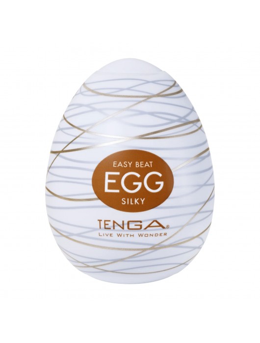 Мастурбатор-яйцо Tenga Egg Silky - Tenga - в Серпухове купить с доставкой