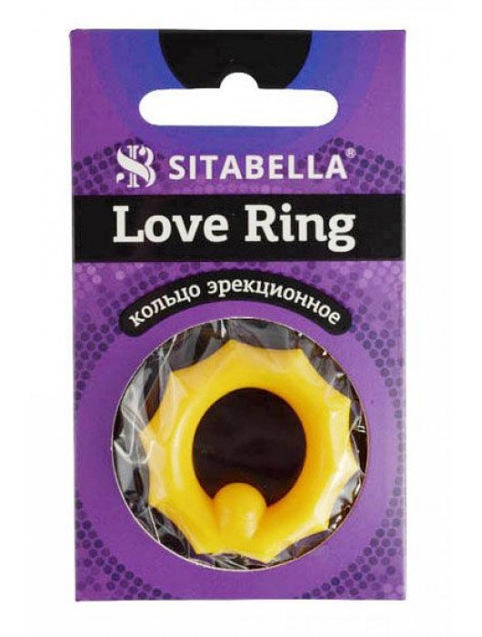 Цветное эрекционное кольцо Love Ring - Sitabella - в Серпухове купить с доставкой