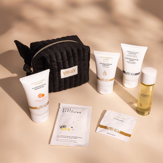 Набор YESforLOV La Trousse Enchantée в черной косметичке - YESforLOV - купить с доставкой в Серпухове