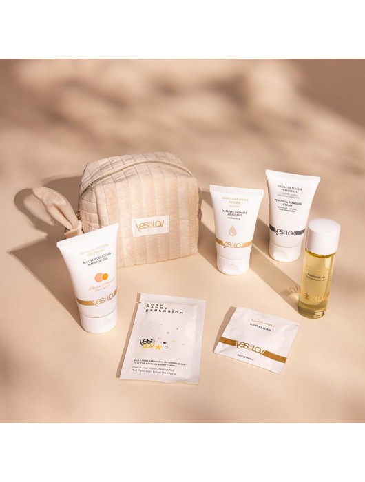 Набор YESforLOV La Trousse Enchantée в бежевой косметичке - YESforLOV - купить с доставкой в Серпухове