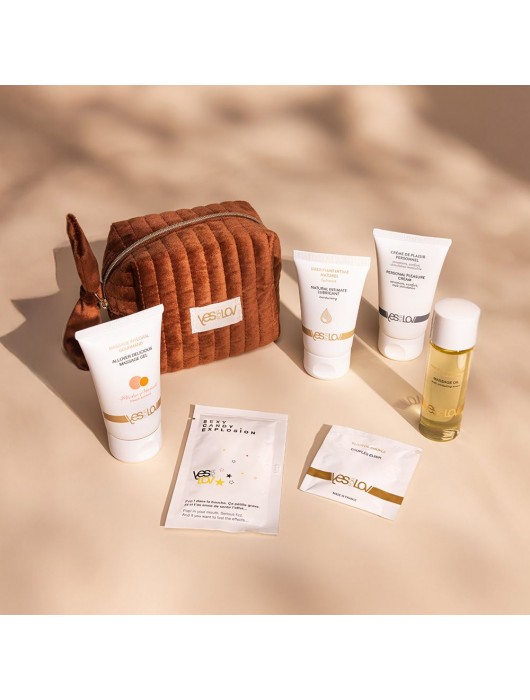 Набор YESforLOV La Trousse Enchantée в коричневой косметичке - YESforLOV - купить с доставкой в Серпухове