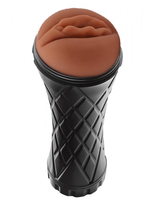 Коричневый мастурбатор-вагина Marly - Dream Toys - в Серпухове купить с доставкой