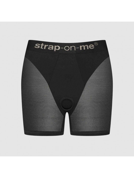 Трусики-шорты для фиксации насадок Strap-on-me Harness Lingerie Halo - size S - Strap-on-me - купить с доставкой в Серпухове