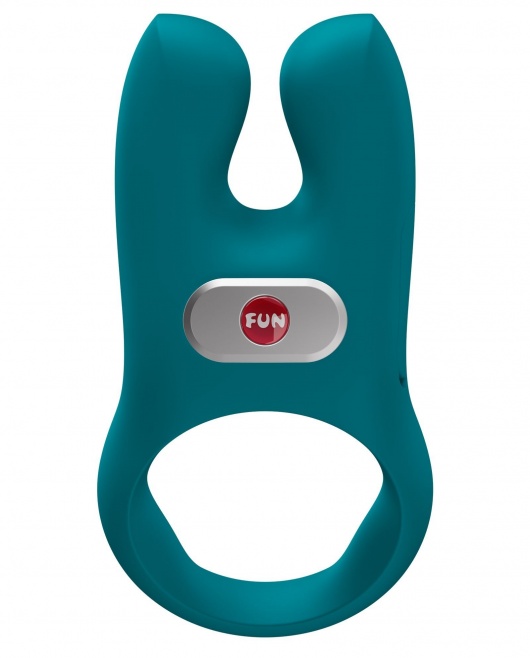 Зеленое эрекционное виброкольцо Nos - Fun Factory - в Серпухове купить с доставкой