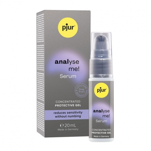 Расслабляющая анальная сыворотка pjur Analyse Me Serum - 20 мл. - Pjur - купить с доставкой в Серпухове