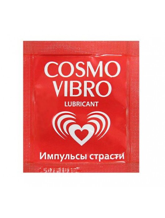 Пробник женского стимулирующего лубриканта на силиконовой основе Cosmo Vibro - 3 гр. - Биоритм - купить с доставкой в Серпухове