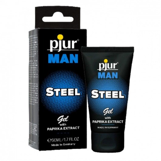 Эрекционный гель для пениса pjur MAN Steel Gel - 50 мл. - Pjur - купить с доставкой в Серпухове