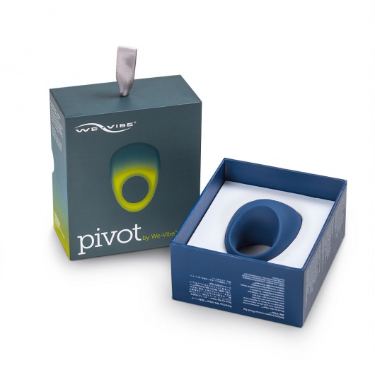 Синее эрекционное виброкольцо We-vibe Pivot - We-vibe - в Серпухове купить с доставкой