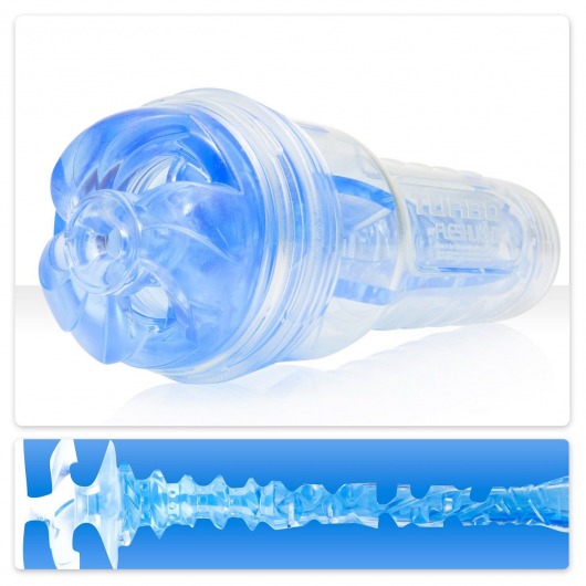 Мастурбатор Fleshlight Turbo - Trust Blue Ice - Fleshlight - в Серпухове купить с доставкой