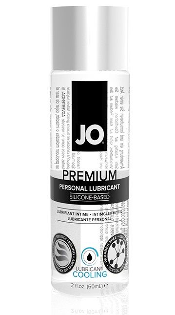 Охлаждающий лубрикант на силиконовой основе JO Personal Premium Lubricant Cooling - 60 мл. - System JO - купить с доставкой в Серпухове