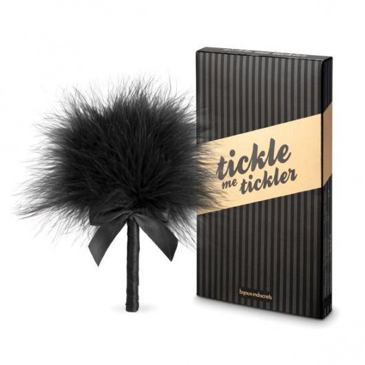 Пуховка для эротических игр Tickle Me Tickler - Bijoux Indiscrets - купить с доставкой в Серпухове