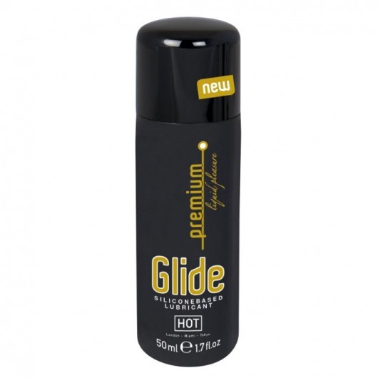 Интимный гель на силиконовой основе Premium Glide - 50 мл. - HOT - купить с доставкой в Серпухове