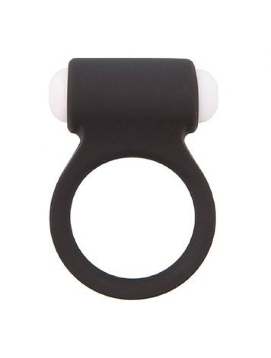 Чёрное эрекционное виброкольцо LIT-UP SILICONE STIMU RING 3 BLACK - Dream Toys - в Серпухове купить с доставкой