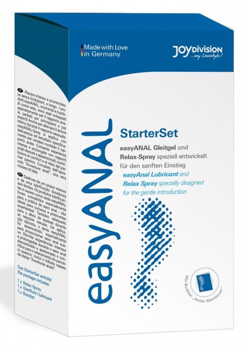 Набор лубрикантов для анального секса easyANAL Starter Set - Joy Division - купить с доставкой в Серпухове