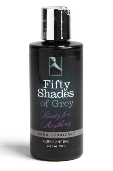 Лубрикант на водной основе Ready for Anything Aqua Lubricant - 100 мл. - Fifty Shades of Grey - купить с доставкой в Серпухове