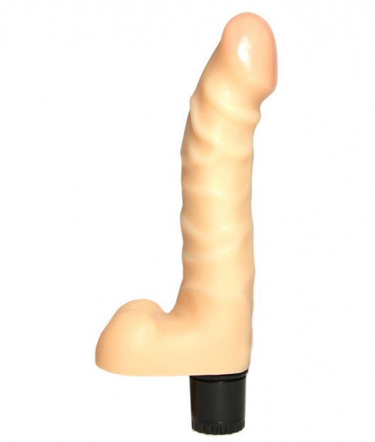 Вибромассажер-реалистик №17 в коробке - 19 см. - Джага-Джага