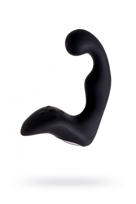 Чёрный изогнутый вибростимулятор простаты Erotist - Erotist Adult Toys - в Серпухове купить с доставкой