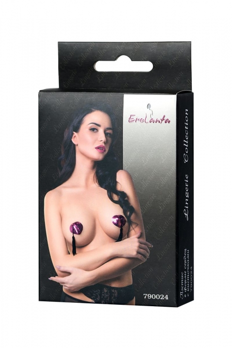 Соблазнительные пэстисы в форме сердец с кисточками - Erolanta купить с доставкой