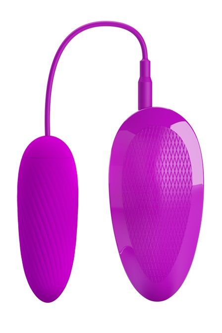 Мощное виброяйцо Naughty Egg с пультом управления и пульсацией - Baile