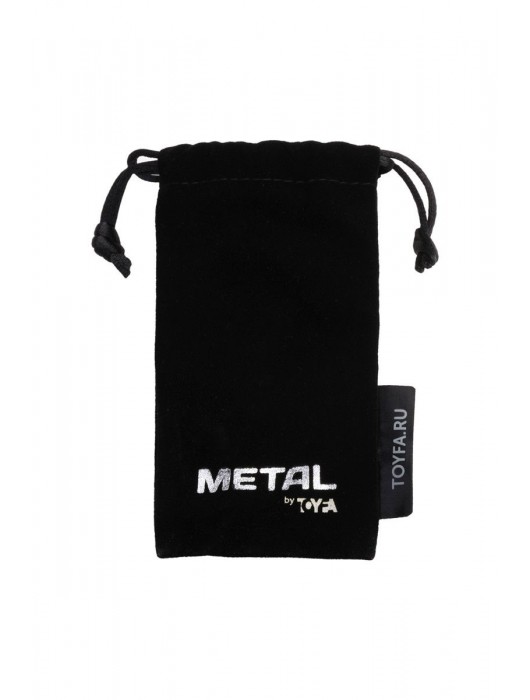 Серебристый двухсторонний карабин TOYFA Metal - ToyFa - купить с доставкой в Серпухове