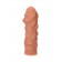 Телесная реалистичная насадка KOKOS Extreme Sleeve 11 с дополнительной стимуляцией - 12,7 см. - KOKOS - в Серпухове купить с доставкой