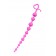 Розовая силиконовая анальная цепочка Long Sweety - 34 см. - ToyFa в Серпухове Розовая силиконовая анальная цепочка Long Sweety - 34 см. - ToyFa