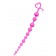 Розовая силиконовая анальная цепочка Long Sweety - 34 см. - ToyFa в Серпухове Розовая силиконовая анальная цепочка Long Sweety - 34 см. - ToyFa