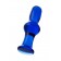 Голубая стеклянная анальная втулка - 12 см. - Sexus в Серпухове Голубая стеклянная анальная втулка - 12 см. - Sexus