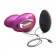 Малиновый вибратор для пар Wonderlover - Love to Love