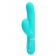 Мятный вибратор-кролик с пульсацией Perdita - 22,8 см. - Baile купить в Серпухове с доставкой в Orgasmix.ru Мятный вибратор-кролик с пульсацией Perdita - 22,8 см. - Baile