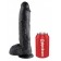 Реалистичный чёрный фаллоимитатор-гигант 10 Cock with Balls - 25,4 см. - Pipedream купить с доставкой в интернет-магазине Orgasmix в Серпухове Реалистичный чёрный фаллоимитатор-гигант 10 Cock with Balls - 25,4 см. - Pipedream
