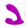 Лиловый вибратор Nadal для двойной стимуляции - Baile купить в Серпухове с доставкой в Orgasmix.ru Лиловый вибратор Nadal для двойной стимуляции - Baile