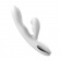 Белый вибратор-кролик Eria с вакуумной стимуляцией, функцией tapping и нагревом - 21,5 см. - BeYourLover купить в Серпухове с доставкой в Orgasmix.ru Белый вибратор-кролик Eria с вакуумной стимуляцией, функцией tapping и нагревом - 21,5 см. - BeYourLover